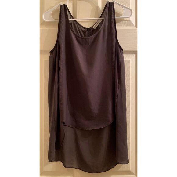 Gentle Fawn Sleevless Gray High Low Tank Top Blouse Women's Size Small - Picture 2 of 5